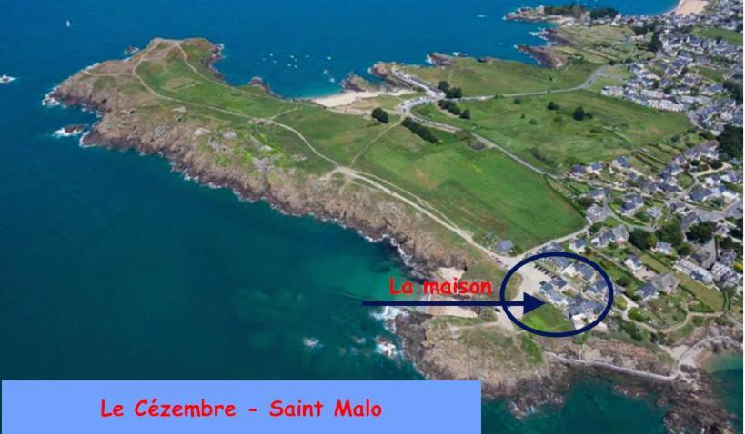 Le Cezembre - Vue 180 Baie St Malo Βίλα Σεν Μαλό Εξωτερικό φωτογραφία